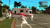 GTA San Andreas Nurse Joy Pokemon ジョーイ skin mod